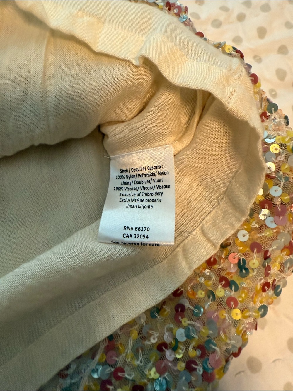 Anthropologie / Varun Bahl Short-Sleeve in Multicolor Sequin - Picture 10 of 16